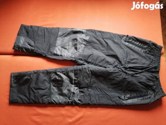 Vastag béléses uniszex fekete sínadrág eladó