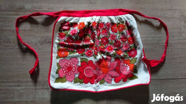 Vastag frottír anyagú kis kötény eladó