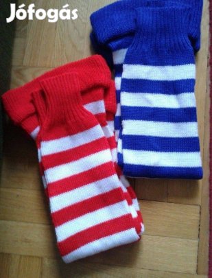 Vastag kötött lábmelegítő, combfix