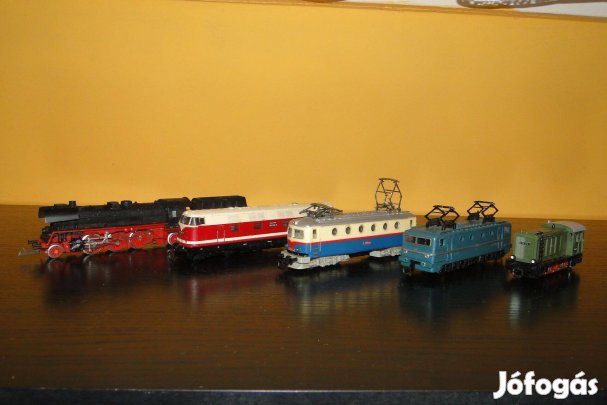 Vasútmodell készlet