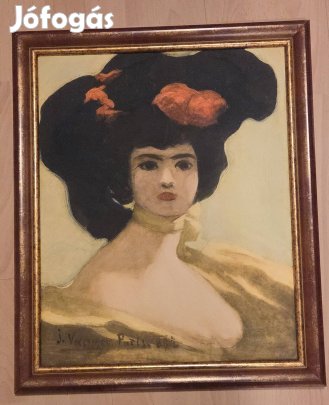 Vaszary János- Kapapos nö