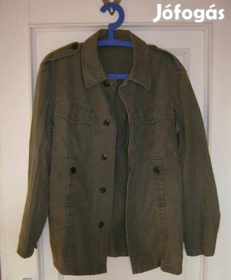 Vászon katonai dzseki L-es