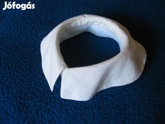 Vászon női blúzgallér, 33 cm