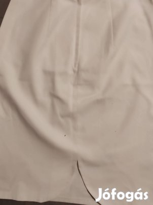 Vászon szoknya, fehér 