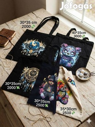 Vászon táskák