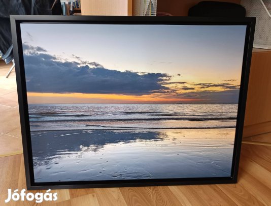 Vászonkép fekete fém keretben 66*86 cm, 2db