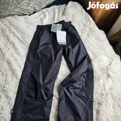 Vaude Women's Fluid Full-Zip Pants női esőnadrág új cimkés M/40 es mér