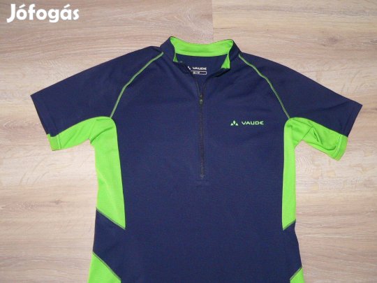 Vaude rövid ujjú cipzáras nyakú póló (S)