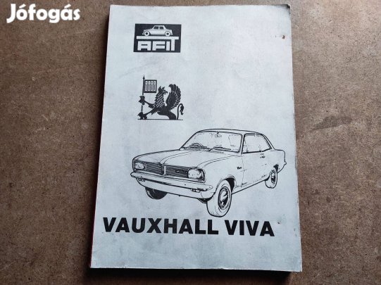 Vauxhall (Opel) Viva javítási könyv. 1970
