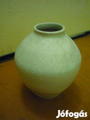 Váza iparművészeti zsűrizett kerámia 30 cm