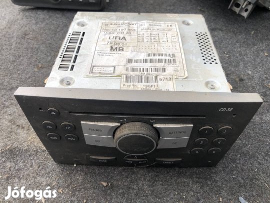 Vectra Astra Zafira Signum rádió magnó fejegység 