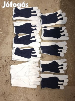 Védő kesztyű bőr 10 méret 10 pár
