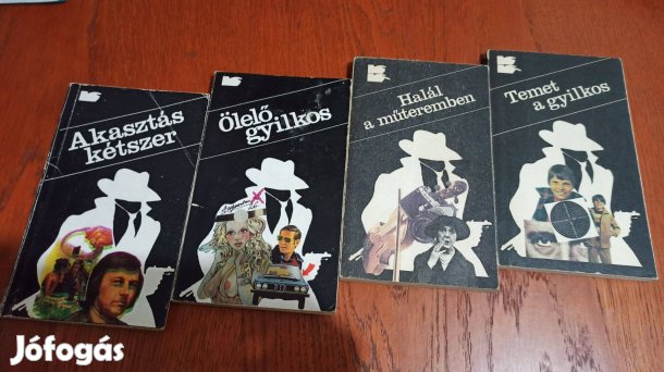 Vedres Géza krimi / 4 db könyv