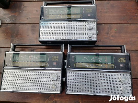 Vef 206 rádiók 3db