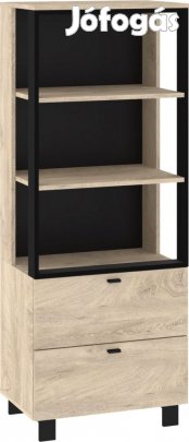 Veg-729 tölgyfa könyvespolc