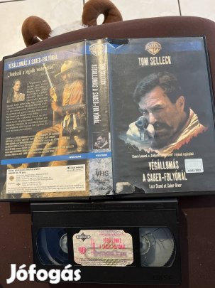 Végállomás a Saber folyónál western vhs 