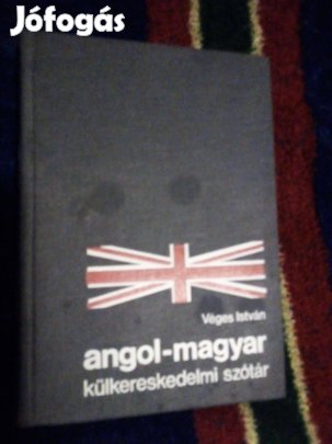 Véges István angol-magyar külkereskedelmi szótár eladó