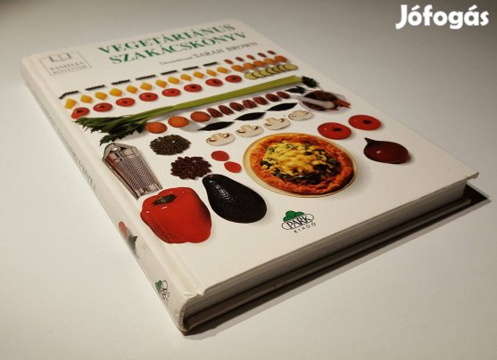 Vegetáriánus szakácskönyv (Sarah Brown) Keménytáblás kötésben