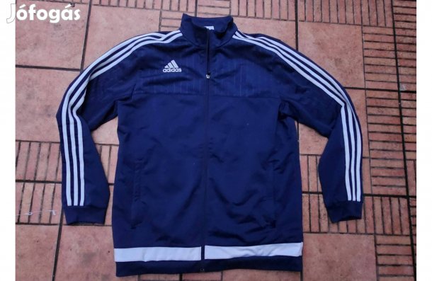 Végig cipzáros Adidas melegítő pulóver L XL