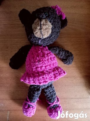 Végkiárusítás!!!Ingyen Szállítás!!! 4DB Horgolt Állatfigura