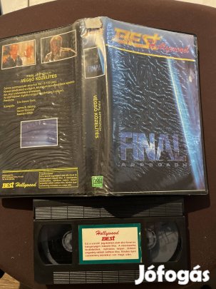 Végső közelítés vhs scifi nagytok