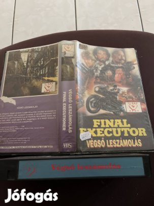 Végső leszámolás vhs nagytok akció.  