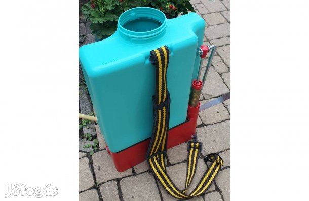 Vegyépszer Magyar háti permeteő teljesen új dobozában 14 l