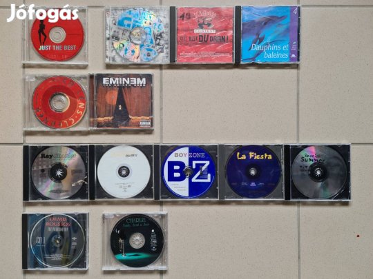 Vegyes CD lemez 22 db