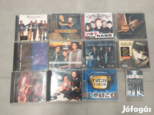 Vegyes cd-k és kazetták