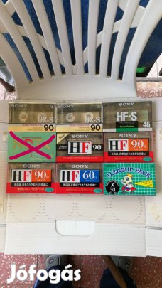 Vegyes kazetták Japán belpiacosak,nagy részt!