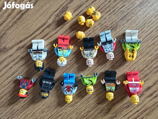 Vegyes lego minifigurák, kétarcúak