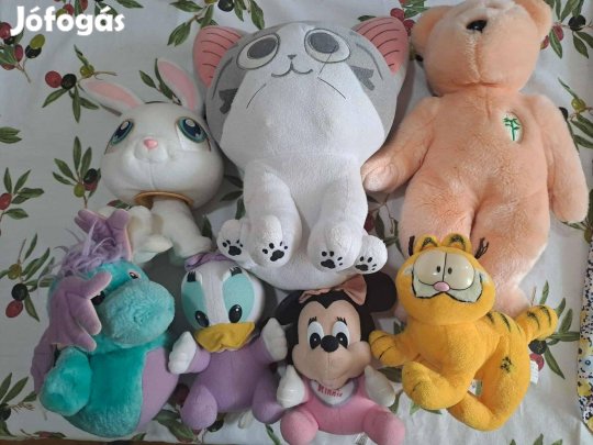 Vegyes plüss csomag 7db