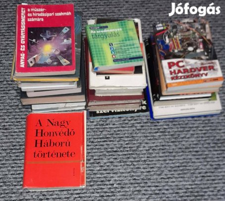 Vegyes témájú könyvcsomag