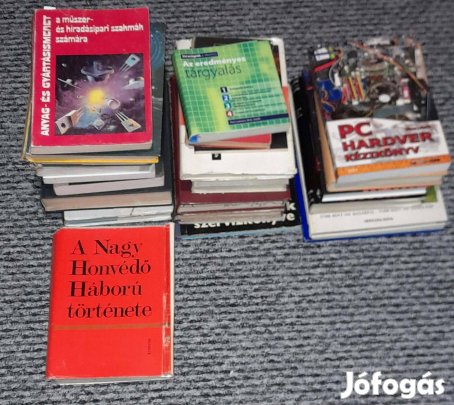 Vegyes témájú könyvcsomag