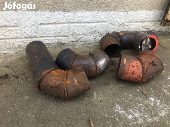 Vegyestüzelésű kazán füstcső