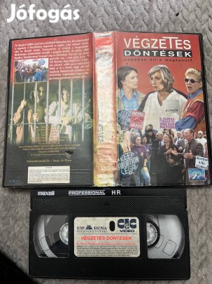 Végzetes döntések vhs kistok thriller