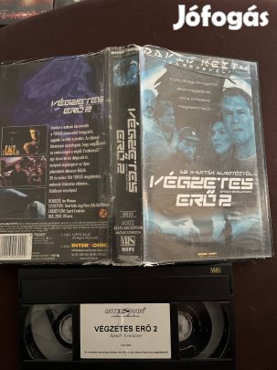 Végzetes erő 2 vhs scifi kistok