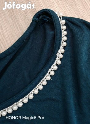 Vékony gyöngyös női felsőrész