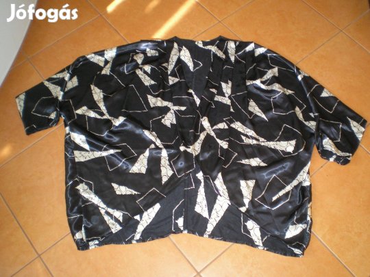 Vékony női felső, kabát, fekete fehér színben XL-es XXL-es XL XXL
