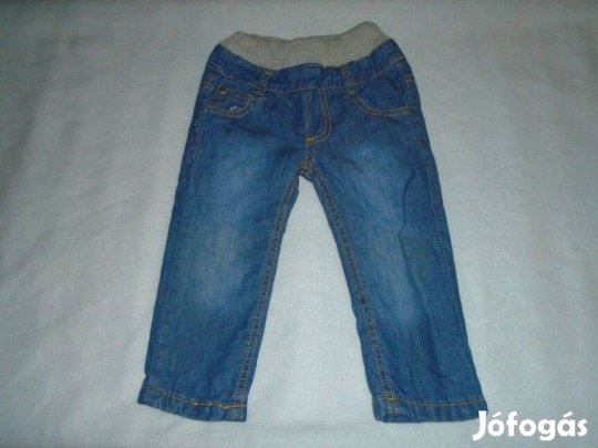 Vékony pamut béléses nadrág 12 hó (méret 80)