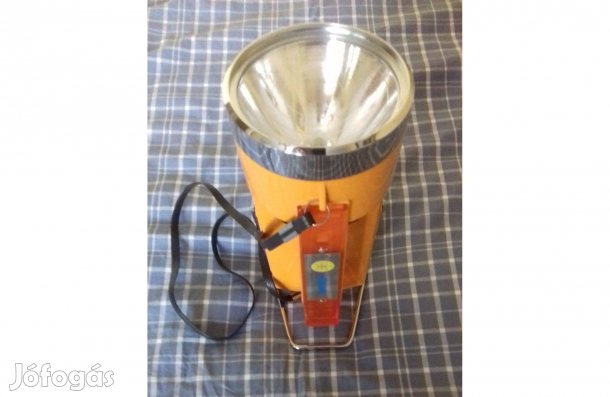 Velamp elakadásjelzős olasz elemlámpa