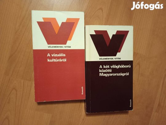 Vélemények / Viták sorozat két kötete