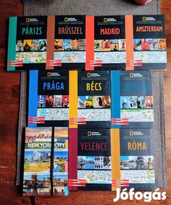 Velence Róma Brüsszel Amszterdam Párizs Prága New York Városjárók