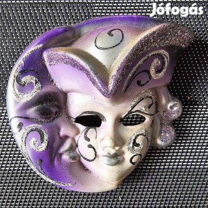 Velencei maszk, méret 10cm