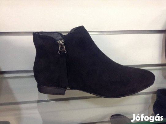 Velúros női boka csizma 40/41 !