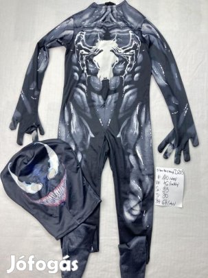 Venom jelmez, fekete Pókember jelmez D205
