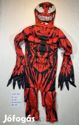 Venom jelmez, fekete Pókember jelmez M177