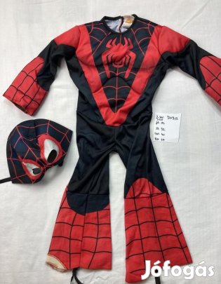 Venom jelmez, fekete Pókember jelmez, szuperhős jelmez DV312