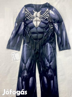 Venom jelmez, fekete Pókember jelmez, szuperhős jelmez DV313