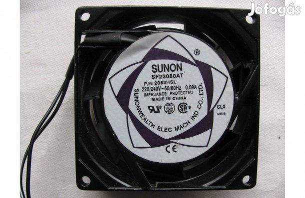 Ventilátor 80 x 80 x 25 mm